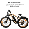 2000W electric cross-country bike.  45 km/h vertical bar folding instrument LCD load 100kg power endurance 90-100km LED lighting adult universal